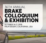 36th Annual – Brake Colloquium & Exhibition #SAEBrake || General metal finishing